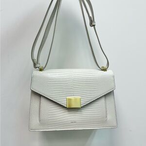 JW PEI Croc-embossed Bag
